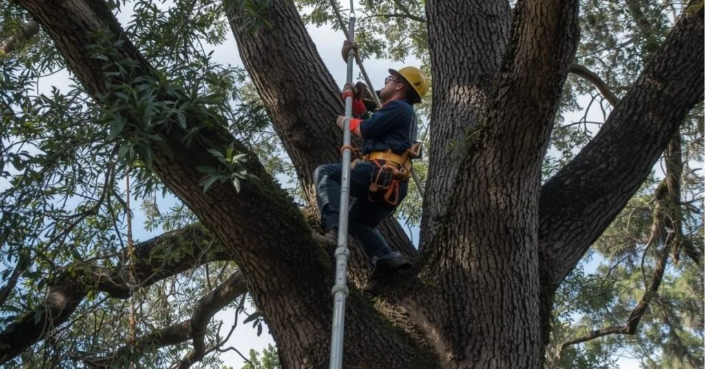 Safe pruning to prevent property damage Tampa